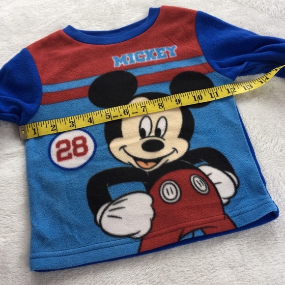 Disney Mickey Mouse Boys Size 2T Blue Pajama Set - Picture 6 of 8